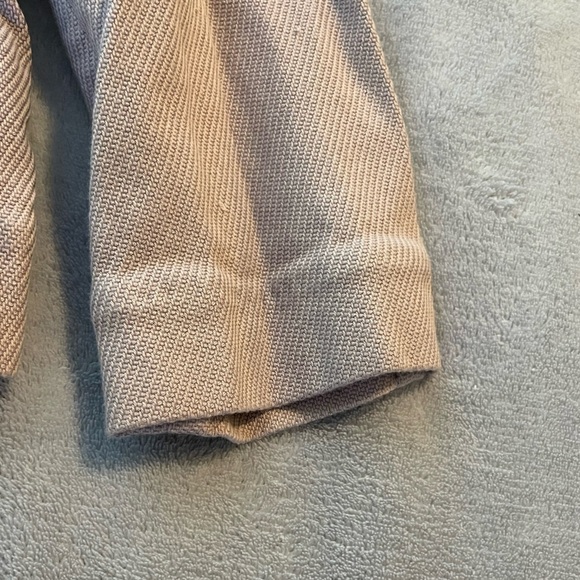 Express Design Studio Women's Double-Breasted Crop High Low Jacket - Light Pink - Picture 9 of 13